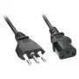 Lindyl 30411 toitekaabel Must 0.7 m C13 pistikupesa