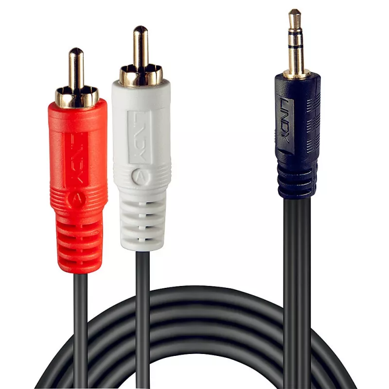 Lindy 10 m Premium Phono – 3,5 mm kaabel