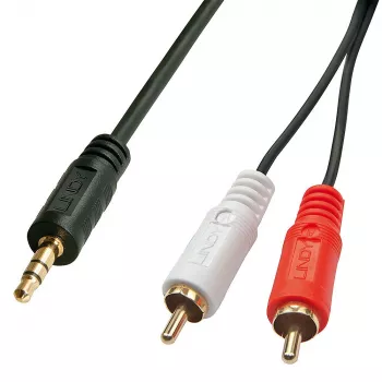 Lindy 2m Premium RCA 3,5 mm kaablile