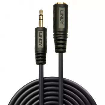 Lindy 5 m premium heli 3,5 mm pikenduskaabel
