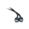 C2G 0,9 m Performance Series ülipaindlik kiire HDMI-kaabel 4K 60 Hz seina sees