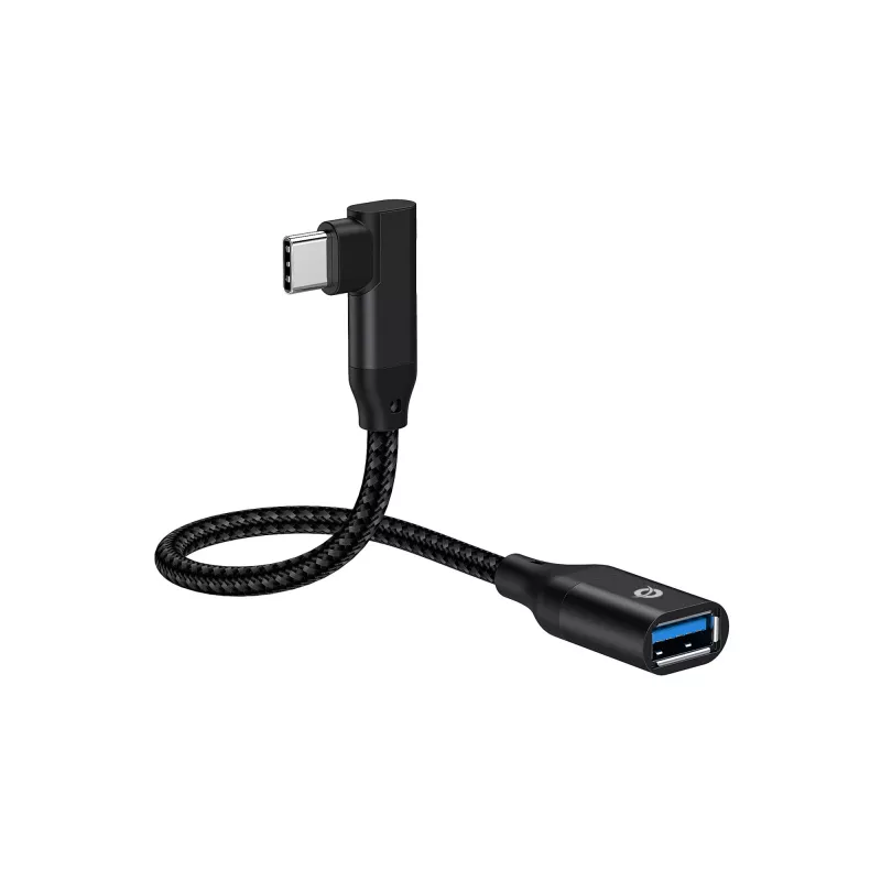 Conceptronic ABBY19B USB 3.2 Gen 2 90° nurga all USB-A OTG-adapter
