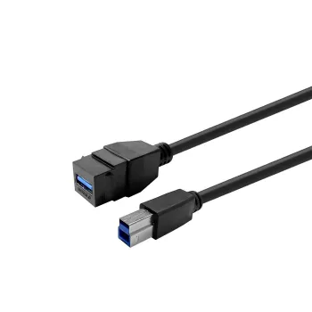 VivoLink USB 3.0 Type-A to Type-A pikenduskaabel PROKEYUSB3AFBM2B, 2 m, must