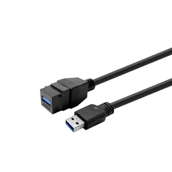VivoLink USB 3.0 A–A pikenduskaabel PROKEYUSB3AFM2B, must, tüüp A-pistik tüüp A emasele, 2 m