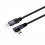 Vivolink PROUSBCMM1.5A USB-kaabel 1,5 m USB C Must