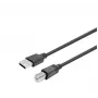 Vivolink PROUSBAB10 USB-kaabel USB 2.0 10 m USB A USB B Must