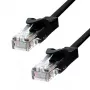 Etherneti kaabel ProXtend CAT5e RJ-45 0.3m Must