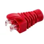 MicroConnect CONB65R tõmbevähenduskumm Cat5e/Cat6/Cat6A kaablitele kuni 6,5 mm, punane
