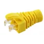 MicroConnect CONB65Y tõmbekaitsepakend Cat5e/Cat6/Cat6A kaablitele kuni 6,5 mm, kollane