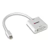 Lindy Mini DisplayPort DVI muundur 0,18 m Mini DisplayPort DVI-I
