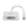 Lindy Mini DisplayPort 1.2 HDMI 1.4, DVI ja VGA muundur