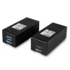 AV-saatja ja -vastuvõtja Lindy 200m fiiberoptiline USB 3.0 pikendaja