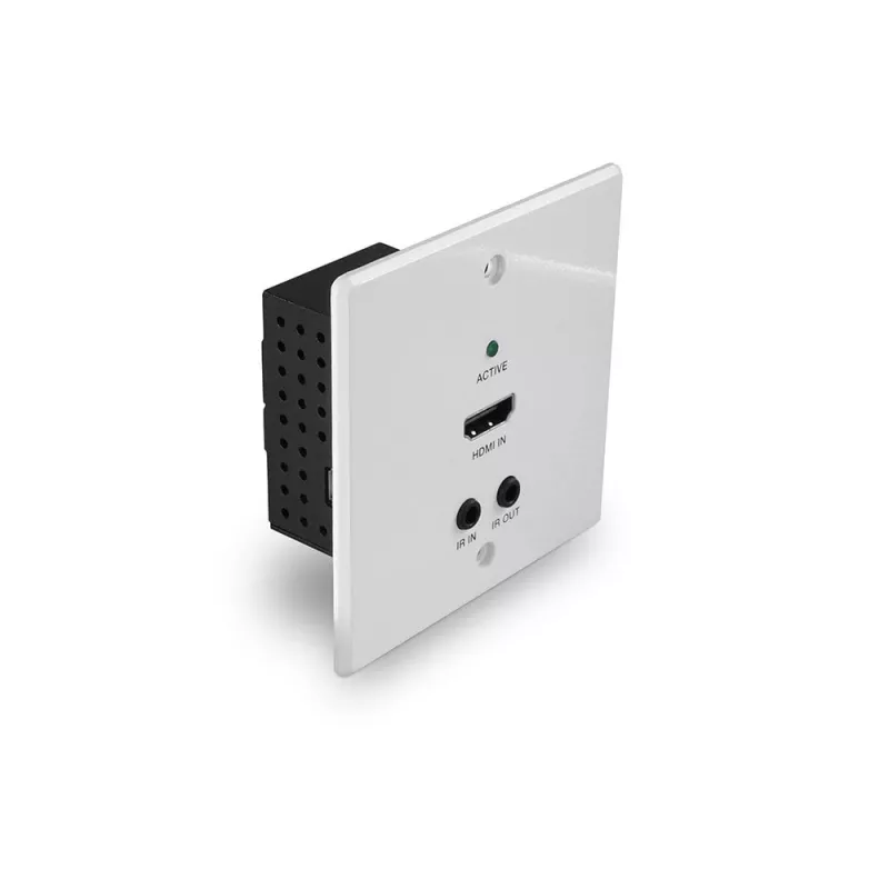 Lindy 70m Cat.6 HDMI 4K60, IR ja RS-232 HDBaseT UK seinapaneeli pikendaja, saatja