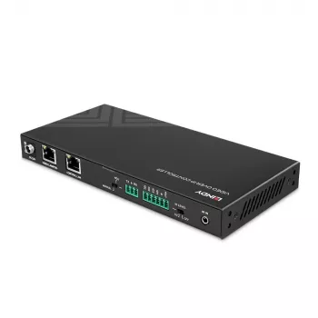 AV repiiter Lindy 4K30 HDMI ja USB üle IP süsteemikontroller 3840 x 2160 pikslit