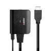 Lindy 2 pordiga HDMI 4K60 jaoturikaabel Must 3840x2160