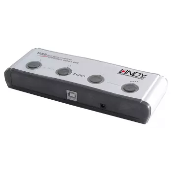USB 4 pordiga jadamuundur Lindy 42858