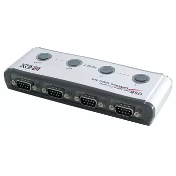 USB 4 pordiga jadamuundur Lindy 42858