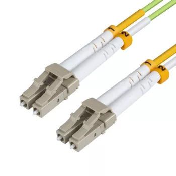 Microconnect FIB551015 InfiniBand/kiudoptiline kaabel 15 m LC Roheline