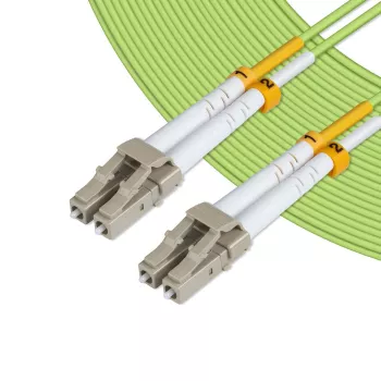 Microconnect FIB551015 InfiniBand/kiudoptiline kaabel 15 m LC Roheline
