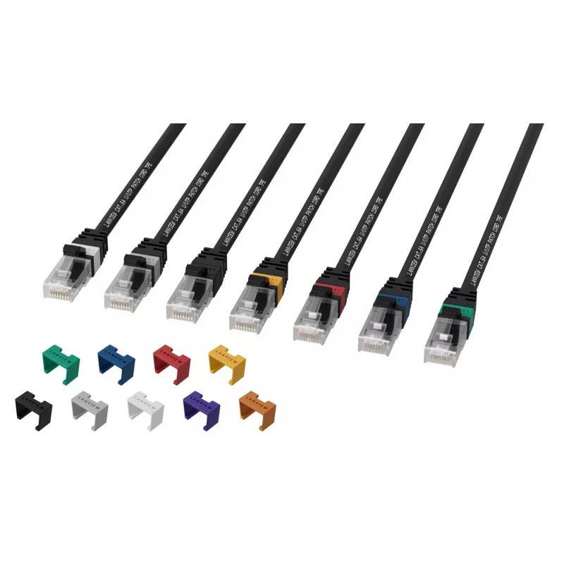 Lanview LV-UTP6A01B võrgukaabel Must 1 m S/FTP (S-STP)