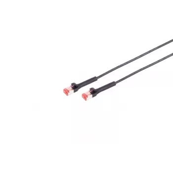 Võrgukaabel Lanview LV-6AFTP-FLEX-ANG-01B RJ45 Cat6A 1m Must