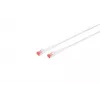 Võrgukaabel Lanview LV-6AFTP-FLEX-ANG-005W RJ45 Cat6A 5m valge