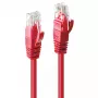 Võrgukaabel Lindy 3m Cat.6 RJ-45 U/UTP Punane