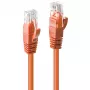 Lindy 5m Cat.6 RJ-45 U/UTP võrgukaabel oranž
