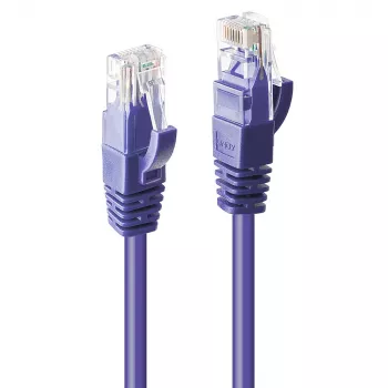 Võrgukaabel Lindy 5m Cat.6 RJ-45 U/UTP Violetne