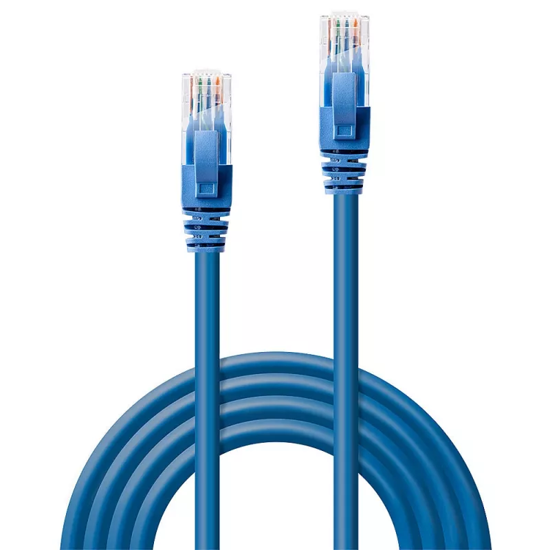 Võrgukaabel Lindy 1m RJ-45 Cat6 U/UTP sinine