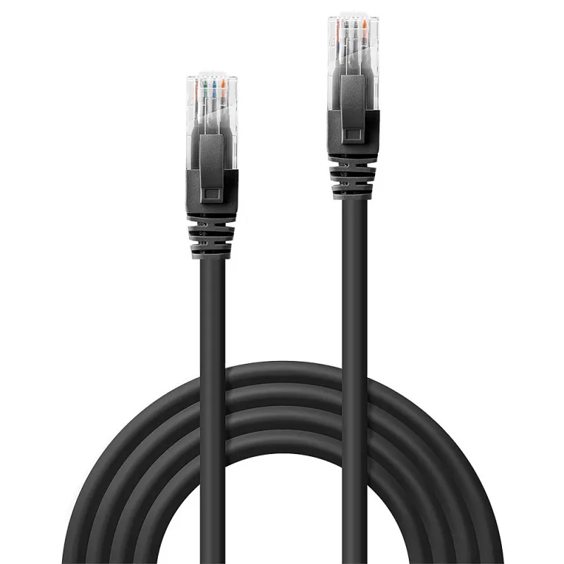 Võrgukaabel Lindy 10m Cat.6 RJ-45 U/UTP must