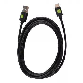 Techly ICOC MUSB31-CMAM20T USB-kaabel USB 3.2 Gen 1 (3.1 Gen 1) 2 m USB A USB C Must