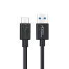 Microconnect ECO-USB3.2CA05 USB-kaabel USB 3.2 Gen 2 (3.1 Gen 2) 0,5 m USB A USB C Must