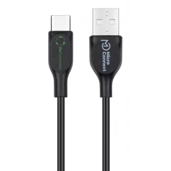 Microconnect ECO-USB3.1CCHAR2B USB-kaabel USB 2.0 2 m USB A USB C Must