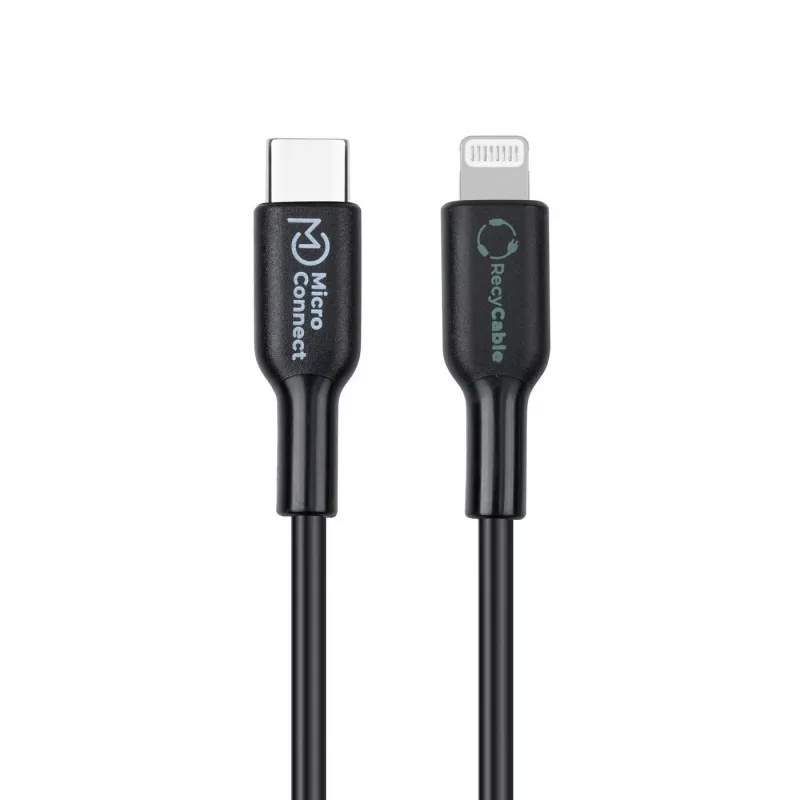 Microconnect ECO-USB3.1CL2 Lightning-kaabel 2m Must USB C