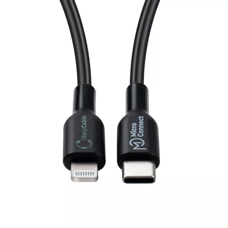 Microconnect ECO-USB3.1CL2 Lightning-kaabel 2m Must USB C