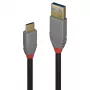 Lindy 3m USB 3.2 Type A to C kaabel 5A PD must