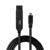 Lindy 43405 USB-kaabel USB 3.2 Gen 2 (3.1 Gen 2) 5 m USB C Must