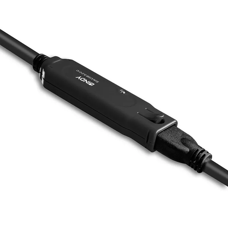 Lindy 43405 USB-kaabel USB 3.2 Gen 2 (3.1 Gen 2) 5 m USB C Must