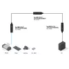 Lindy 43405 USB-kaabel USB 3.2 Gen 2 (3.1 Gen 2) 5 m USB C Must