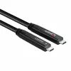 Lindy 10m USB 3.2 Gen 2 & DP 1.4 Type C hübriidkaabel