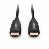 Lindy 100m Fiiberoptiline hübriid-HDMI 8K60 kaabel 48 Gbit/s must