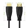 Techly HDMI 2.0 kaabel A/A M/M 6m Must ICOC HDMI2-4-060, 6 m, HDMI tüüp A (standard), HDMI tüüp A (standard), 4096 x 2160 pikslit, 3D, Must