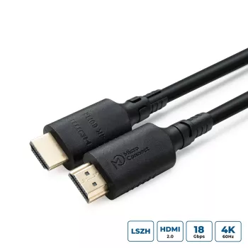 HDMI-kaabel MicroConnect MC-HDM19193V2.0LSZH — 4K, V2.0, LSZH
