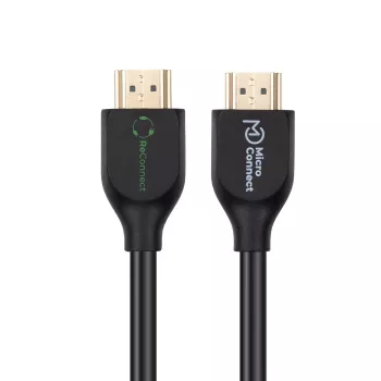 Microconnect ECO-MC-HDM19190.5V2.0 HDMI-kaabel 0,5 m HDMI tüüp A Must