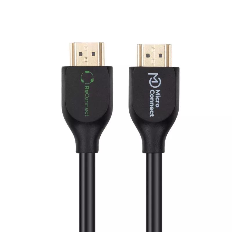 Microconnect ECO-MC-HDM19193V2.0 HDMI-kaabel 3 m HDMI tüüp A (Standard) Must