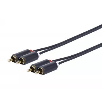 Vivolink PRORCARCA5 audio kaabel 5 m 2 x RCA Must