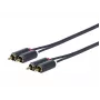 Vivolink PRORCARCA5 audio kaabel 5 m 2 x RCA Must
