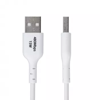 StarTech.com 3 jalga (1 m) USB-A–USB-C laadimiskaabel, laadimine ja sünkroonimine, 3 A, USB 2.0, TPE ümbris – valge USB-laadimisjuhe