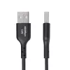 StarTech.com 3 jala (1 m) USB-A kuni USB-C laadimiskaabel, laadimine ja sünkroonimine, 3 A, USB 2.0, TPE-kest - must USB-laadimisjuhe